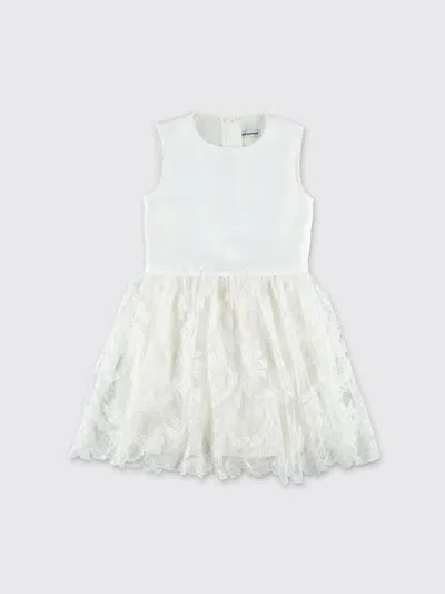 Self-portrait Dress Kids  In White