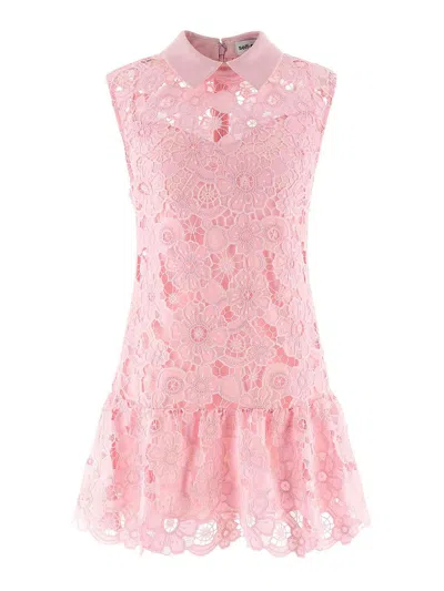 Self-portrait Dress In Multi