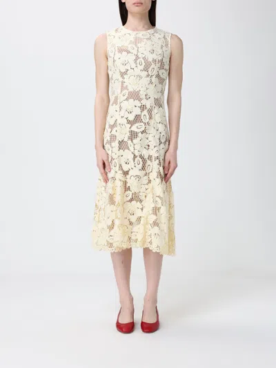 SELF-PORTRAIT SELF-PORTRAIT DRESS WOMAN COLOR YELLOW