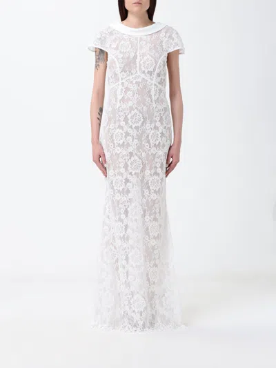 Self-portrait Dress Woman In White