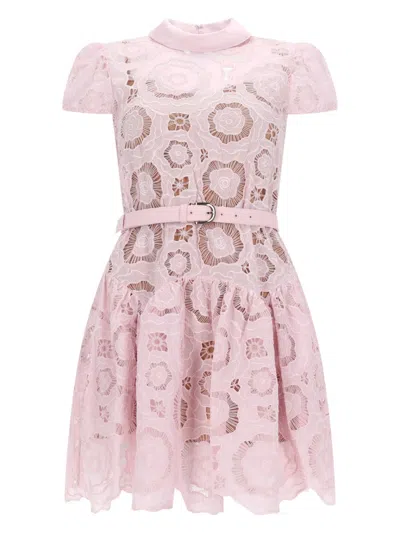 Self-portrait Elegant Mini Dress For Women - Spring/summer 2026 In Multi