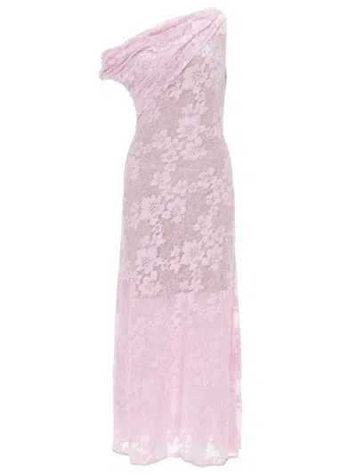 Self-portrait Elegant Mini Dress In Pink