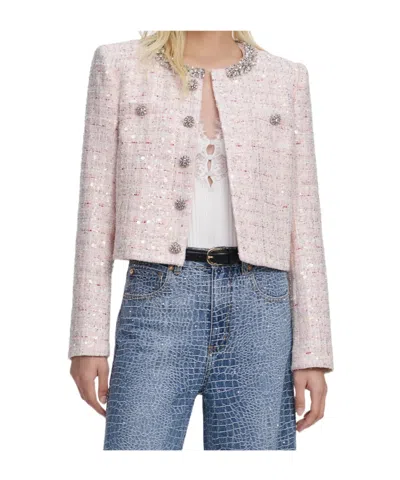 SELF-PORTRAIT EMBELLISHED JACKET