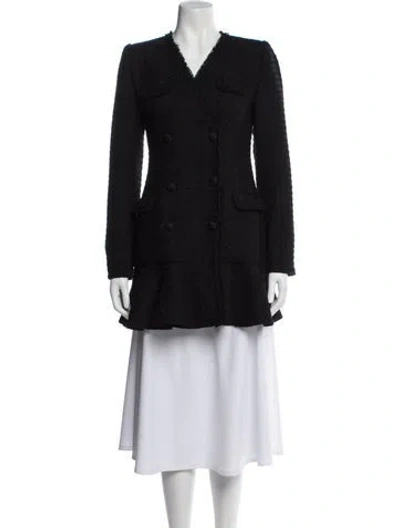 Pre-owned Self-portrait Evening Jacket In Black