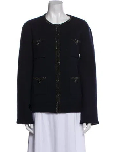 Pre-owned Self-portrait Evening Jacket In Multi