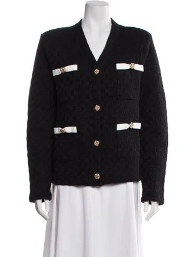 Pre-owned Self-portrait Evening Jacket W/ Tags In Black