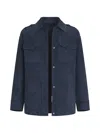 Self-portrait Flap-pocket Jacket In Blue