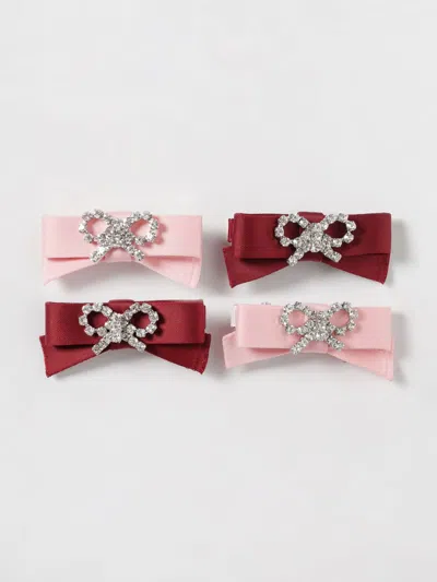 Self-portrait Hair Clip Kids In Animal Print