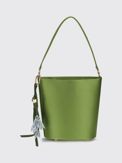 Self-portrait Handbag Woman Color Green