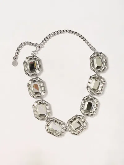 Self-portrait Jewel Woman In Metallic