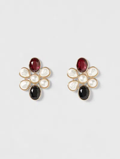 Self-portrait Jewel Woman  In Gold