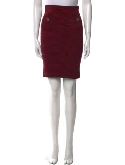 Pre-owned Self-portrait Knee-length Skirt In Black