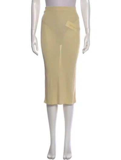 Pre-owned Self-portrait Knee-length Skirt W/ Tags In Neutral