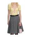 Self-portrait Lace Knit Top In Pattern