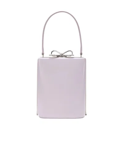 Self-portrait Leather Bag In Purple