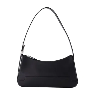 Self-portrait Marni Leather Shoulder Bag In Black