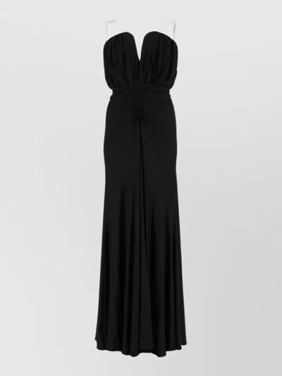 Self-portrait Maxi Dress In Black