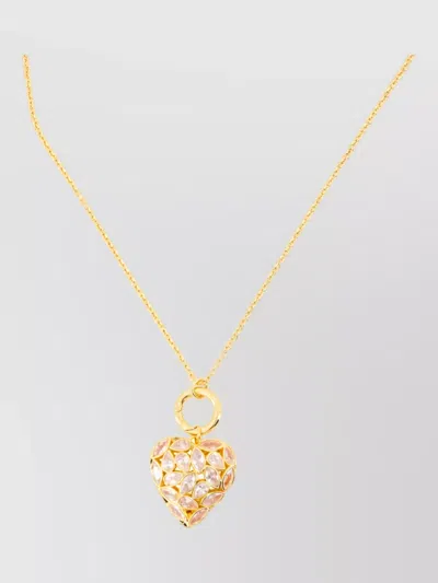 Self-portrait Metal Charm Necklace