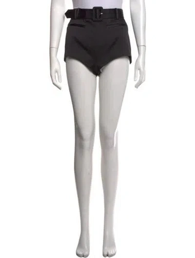 Pre-owned Self-portrait Mini Shorts In Black