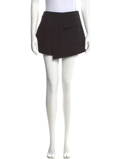 Pre-owned Self-portrait Mini Shorts W/ Tags In Black