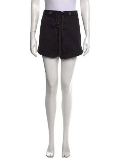 Pre-owned Self-portrait Mini Shorts W/ Tags In Black