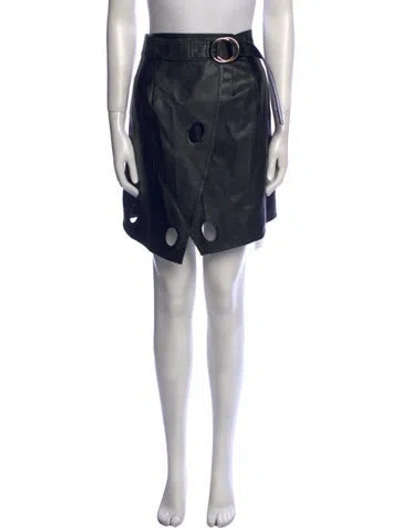 Pre-owned Self-portrait Mini Skirt In Purple