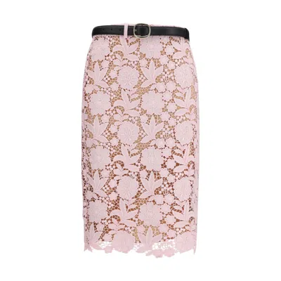 Self-portrait Multicolor Polyester Midi Women's Skirt
