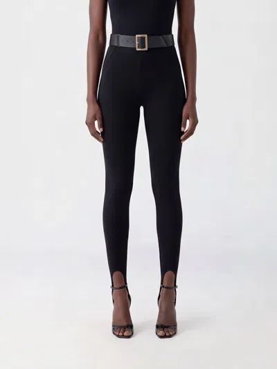 Self-portrait Pants Woman Color Black