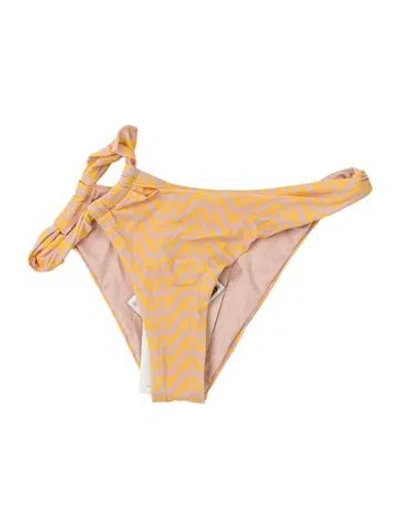 Pre-owned Self-portrait Patterned Bottoms W/ Tags In Pink