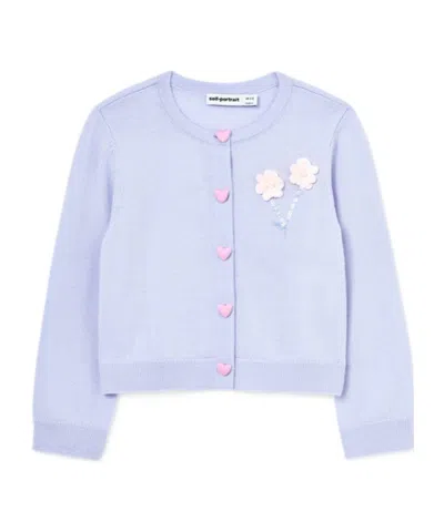 Self-portrait Kids' Pullover Pf26-737c-bl 0-blue