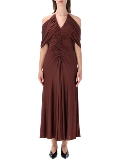 Self-portrait Self Portrait Dresses In Brown