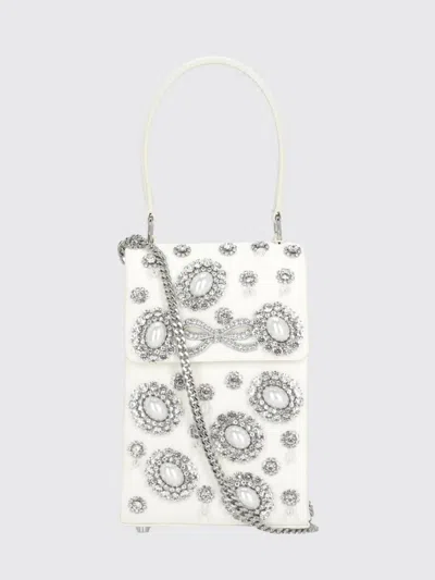 Self-portrait Shoulder Bag  Woman Color Cream In White