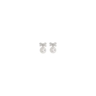 Self-portrait Silver Brass Earrings