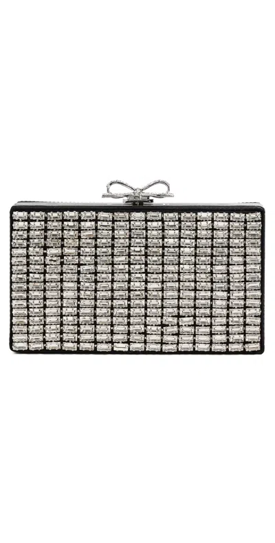 Self-portrait Silver Chainmail Clutch Color