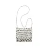 Self-portrait Silver Polyester Shoulder Bag