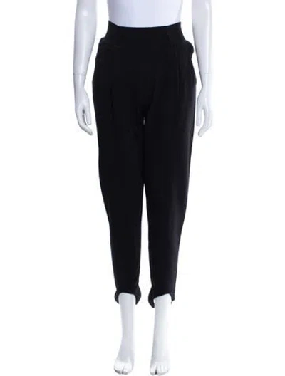 Pre-owned Self-portrait Skinny Leg Pants In Black