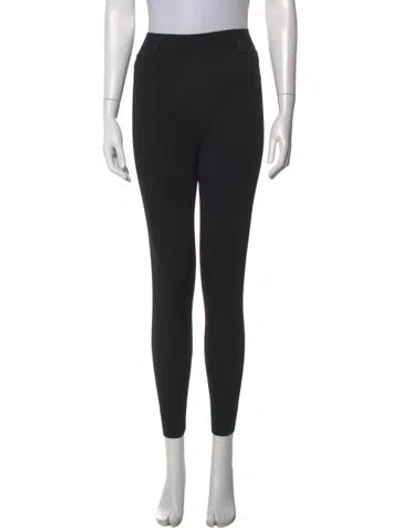 Pre-owned Self-portrait Skinny Leg Pants In Black
