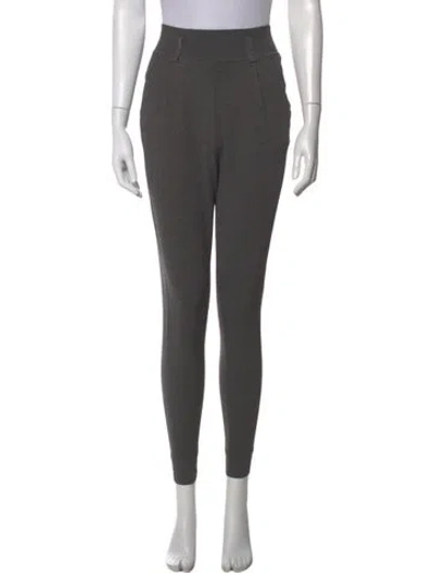 Pre-owned Self-portrait Skinny Leg Pants In Grey