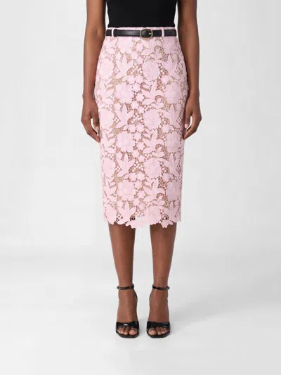 Self-portrait Skirt Woman In Pink
