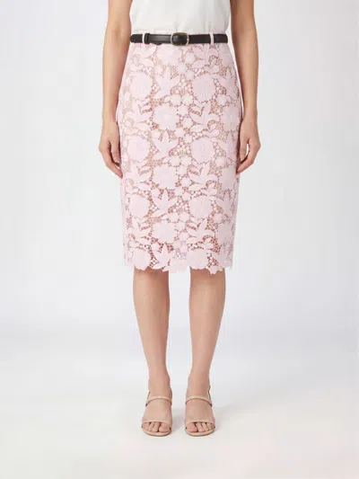 Self-portrait Skirt Woman In Pink