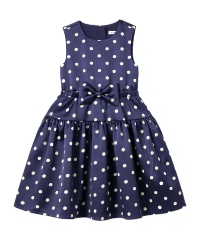 Self-portrait Babies' Sleeveless Dress In Blue