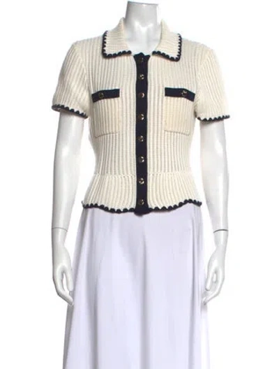 Pre-owned Self-portrait Sweater In Neutrals