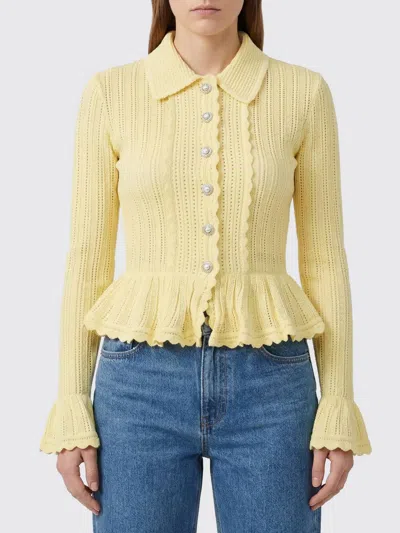 Self-portrait Sweater Woman  In Yellow