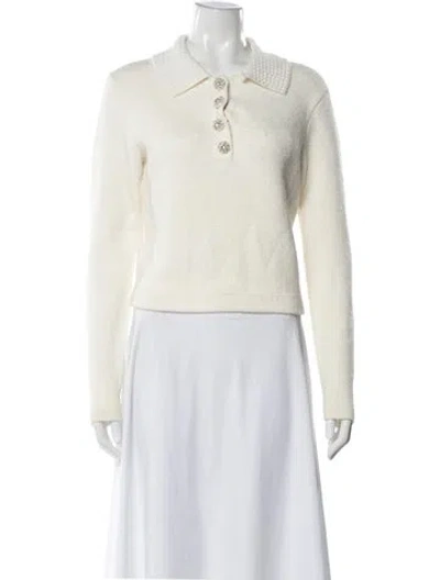 Pre-owned Self-portrait Sweater W/ Tags In Neutrals