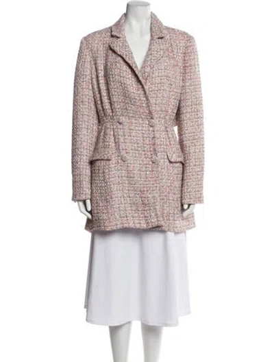 Pre-owned Self-portrait Tweed Pattern Jacket