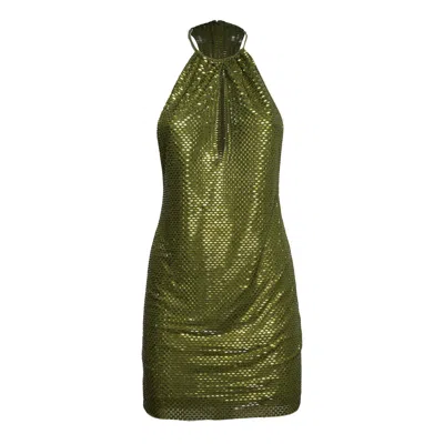 Self-portrait Self Portrait Dresses In Green
