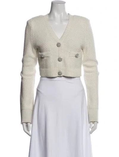 Pre-owned Self-portrait V-neck Sweater