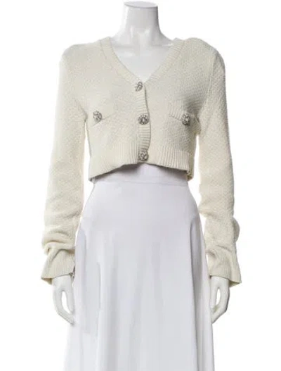 Pre-owned Self-portrait V-neck Sweater