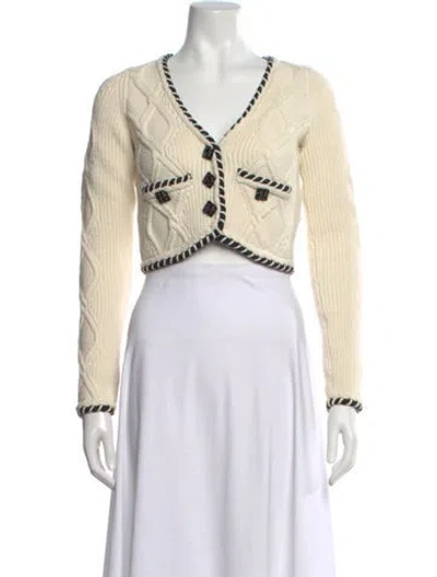 Pre-owned Self-portrait V-neck Sweater