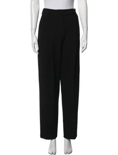 Pre-owned Self-portrait Wide Leg Pants W/ Tags In Black